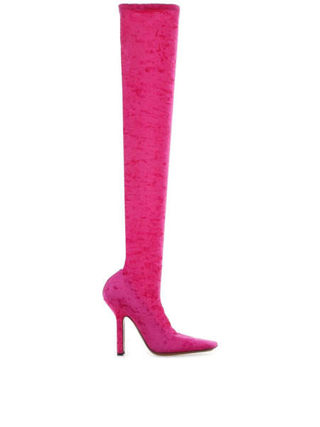  Vetements 120mm Sock Boots - Pink 
