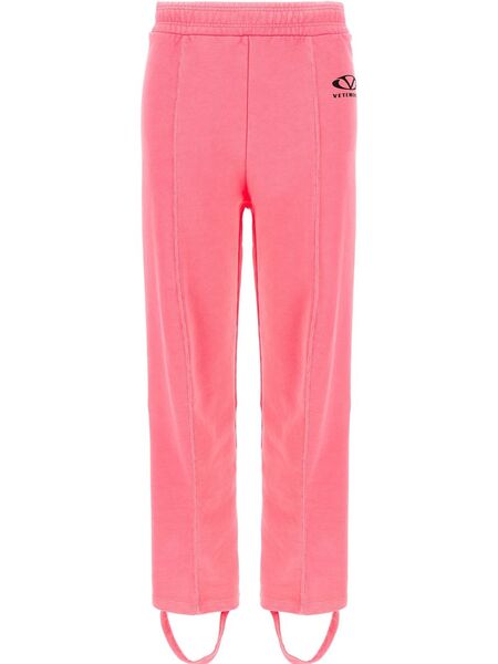  Vetements Oval Logo Track Pants - Pink 