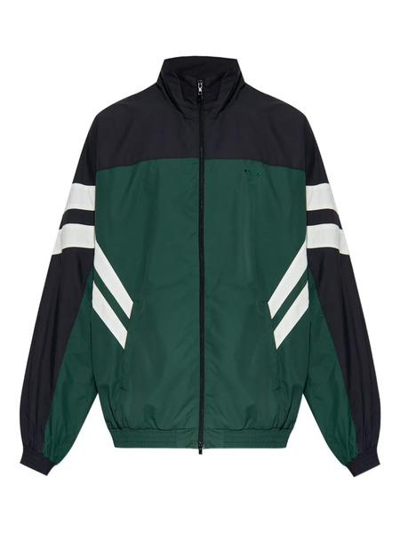  Vetements Stripe Detail Jacket - Green 