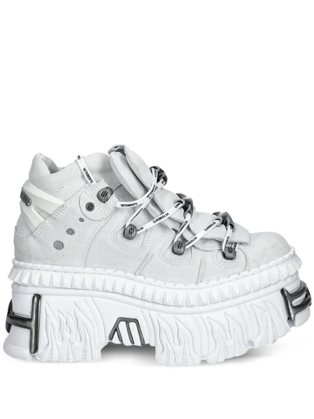  Vetements X New Rock Platform Sneakers - White 