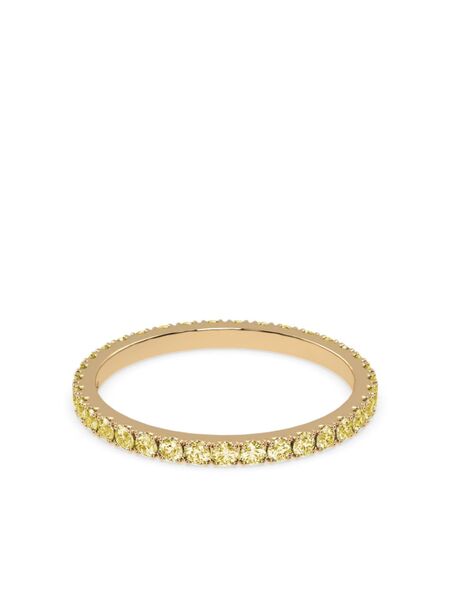  Veynou 18kt Recycled Yellow Gold Elara Memory Diamond Ring 