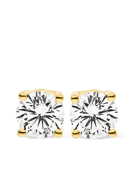  Veynou 14kt Yellow Gold Ella Diamond Stud Earrings 
