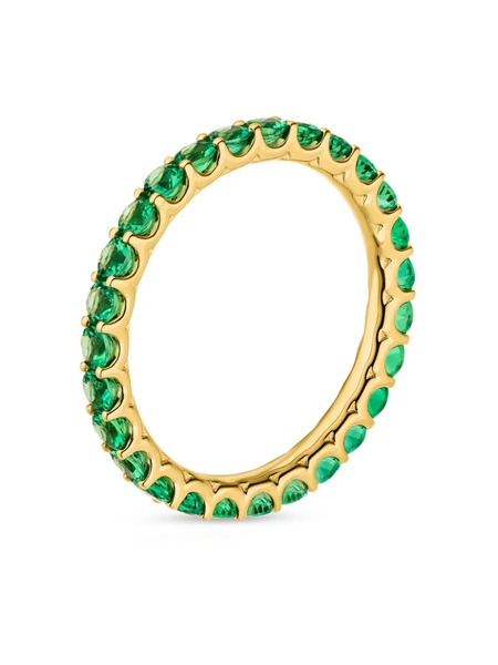  Veynou 14kt Yellow Gold Evergreen Emerald Ring 