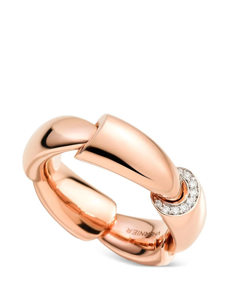 Vhernier Calla Diamond Ring - Pink 