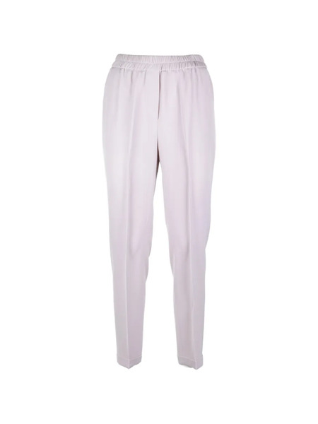  Via Masini 80 Elasticated Trousers - Purple 