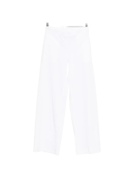  Via Masini 80 Elasticated-waistband Trousers - White 