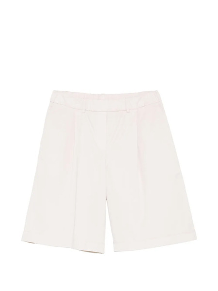  Via Masini 80 Pleated Shorts - Neutrals 