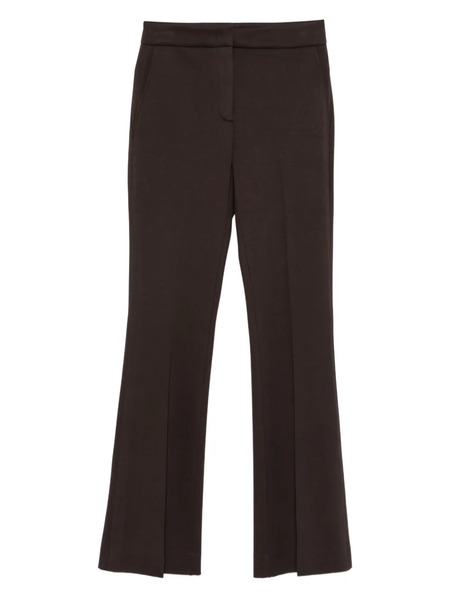  Via Masini 80 Side-pocket Straight-hem Trousers - Brown 