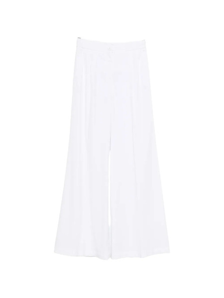  Via Masini 80 Wide-leg Trousers - White 