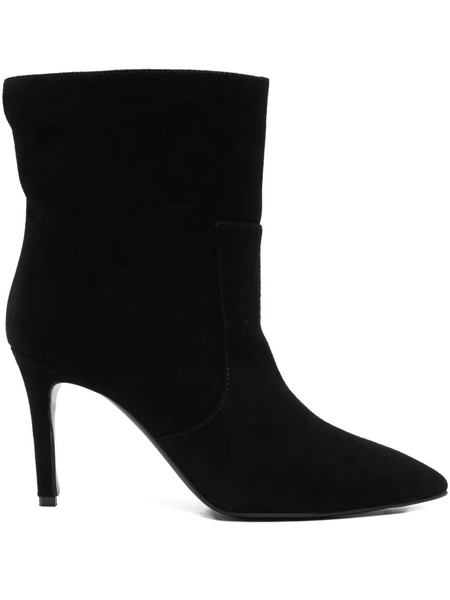  Via Roma 15 80mm Pointed-toe Stiletto Boots - Black 