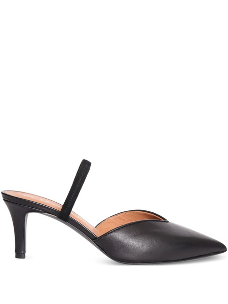  Via Roma 15 Slingback Pointed-toe Pumps - Black 