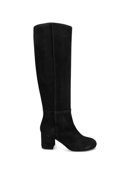  Via Roma 15 Suede Boots - Black 
