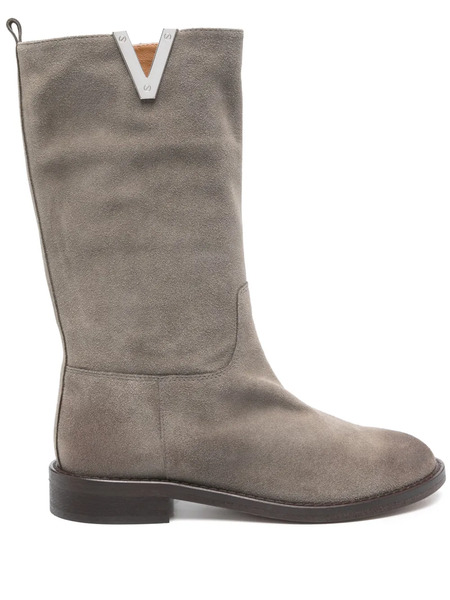  Via Roma 15 Suede Boots - Brown 