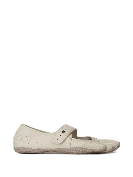  Vibram Jane Evo Perforated Strap Ballet Flats - Neutrals 
