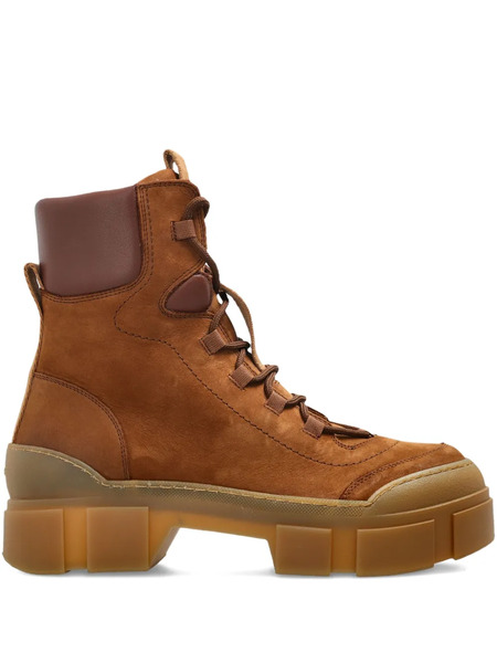  Vic Matie Lace-up Padded Boots - Brown 