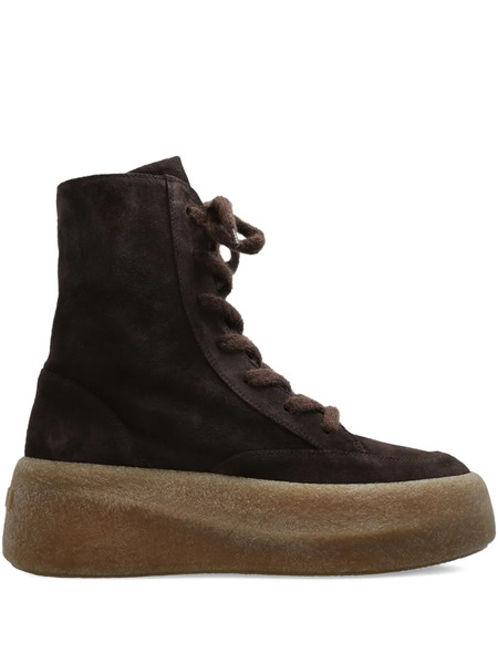  Vic Matie Lace-up Platform Sneakers - Brown 