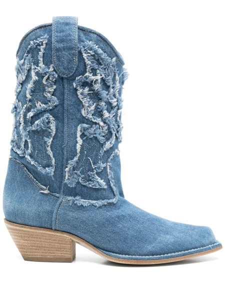  Vic Matie 50mm Westy Boots - Blue 