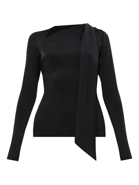  Victoria Beckham Asymmetric Top - Black 