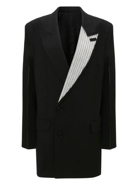  Victoria Beckham Double-breasted Tailored Minidress - Black 