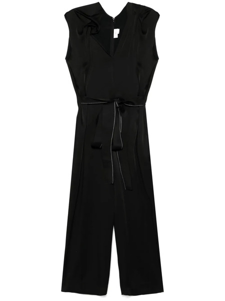  Victoria Beckham Draped Jumpsuit - Black 