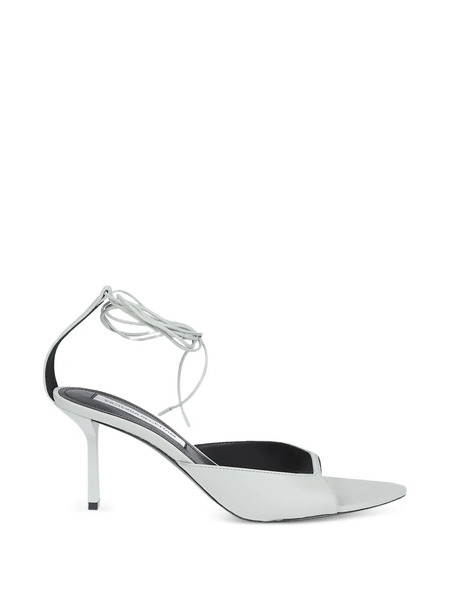 Victoria Beckham Eliza Leather Sandals - Green 