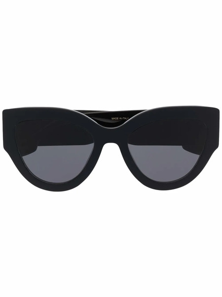  Victoria Beckham Eyewear Chunky-arm Sunglasses - Black 
