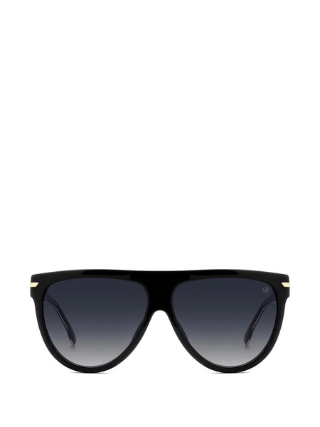  Victoria Beckham Eyewear Pilot-frame Sunglasses - Black 