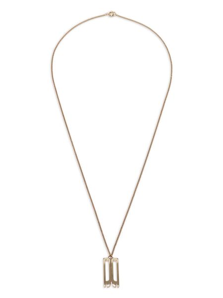  Victoria Beckham Frame Necklace - Gold 