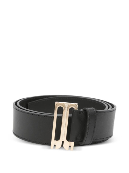  Victoria Beckham Gold-tone-buckle Belt - Black 
