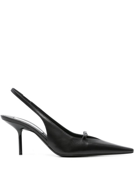  Victoria Beckham 75mm Slingback Pointed-toe Pumps - Black 