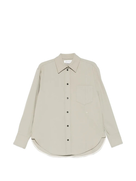  Victoria Beckham Patch-pocket Shirt - Green 