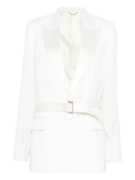  Victoria Beckham Peak-lapels Blazer - White 
