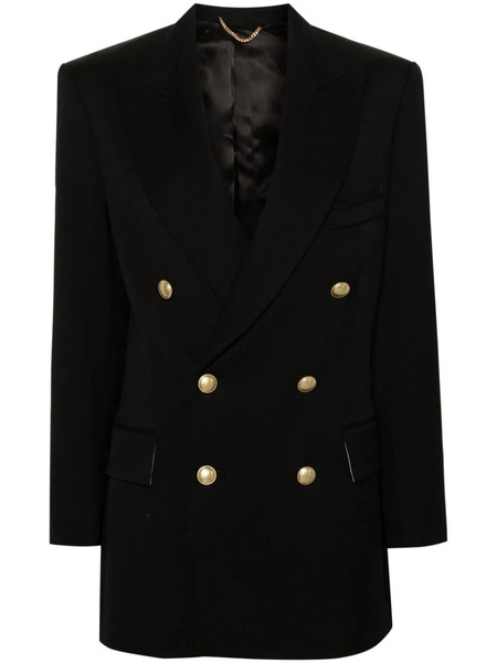  Victoria Beckham Peak-lapels Double-breasted Blazer - Black 