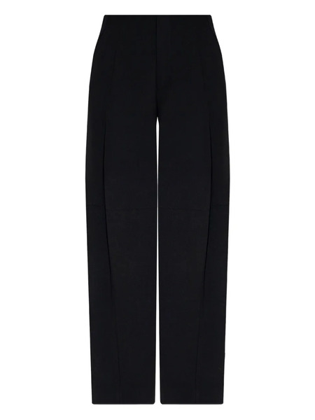  Victoria Beckham Pleated Side-pocket Trousers - Black 