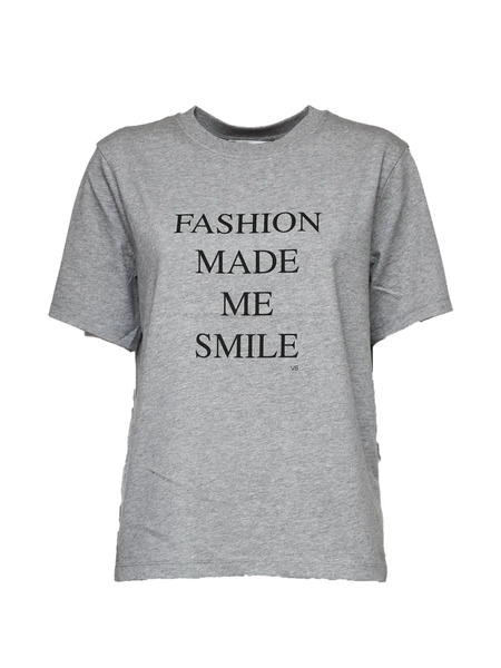  Victoria Beckham Printed T-shirt - Grey 