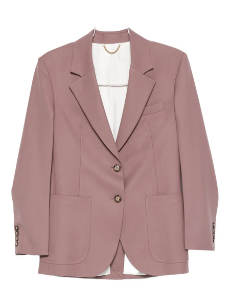  Victoria Beckham Single-breasted Blazer - Purple 