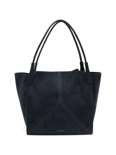  Victoria Beckham The Victoria Suede Tote Bag - Blue 