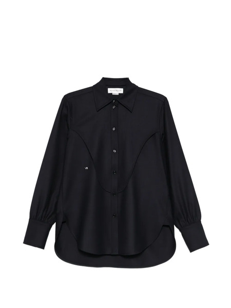  Victoria Beckham Yoke Top - Blue 