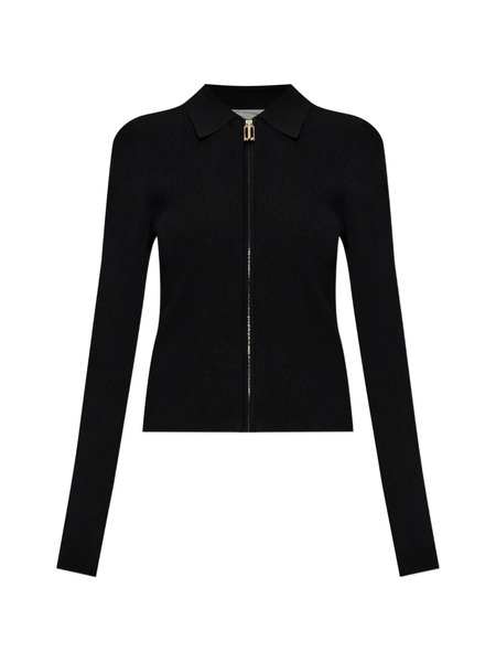  Victoria Beckham Zip Cardigan - Black 
