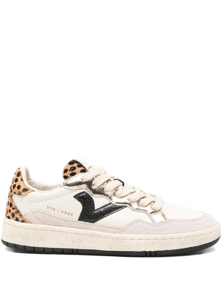  Victoria Smash Animal Pop Sneakers - Neutrals 