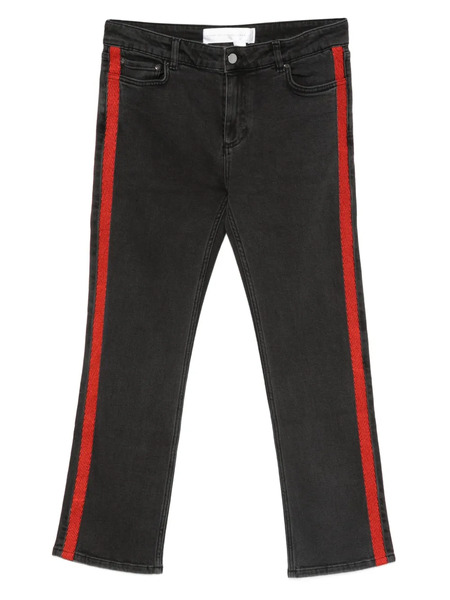  Victoria Victoria Beckham Stripe Denim Jeans - Grey 