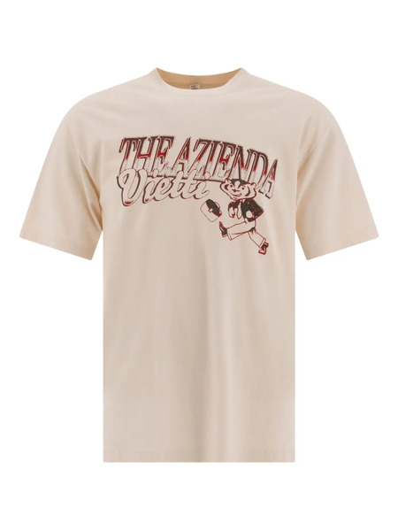  Vietti Merchandise Graphic-print Crew-neck T-shirt - Neutrals 