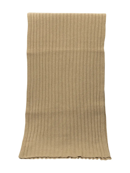  Vietti Merchandise Ribbed Scarf - Neutrals 