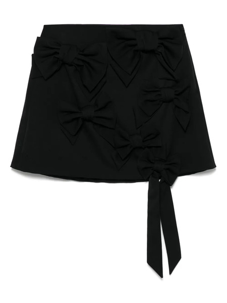  Viktor & Rolf Bow Bouquet Mini Skirt - Black 