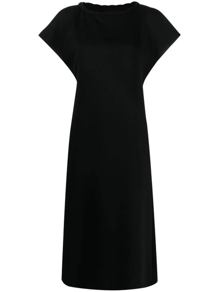  Viktor & Rolf Braided-collar A-line Dress - Black 