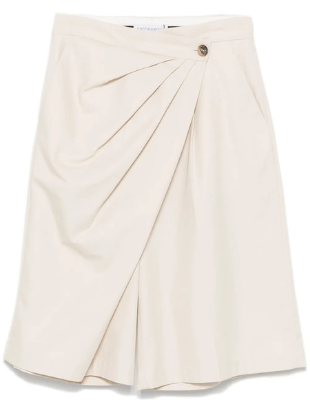  Viktor & Rolf Draped Shorts - Neutrals 