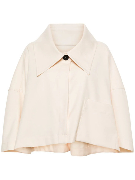  Viktor & Rolf Extreme Gabardine Shirt Jacket - Neutrals 
