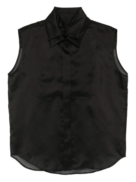  Viktor & Rolf Layered Sleeveless Shirt - Black 