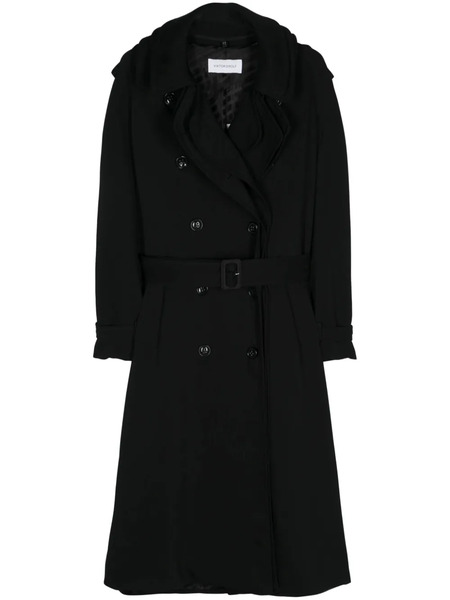  Viktor & Rolf Multi-layer Trench Coat - Black 