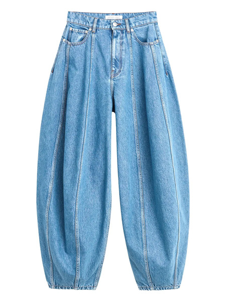  Viktor & Rolf Panelled Balloon-shaped Jeans - Blue 